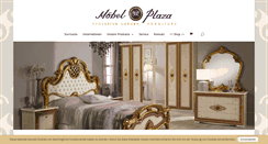Desktop Screenshot of moebel-plaza.de